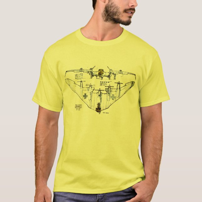 Camiseta alemana del avión de combate del ala de (Anverso)