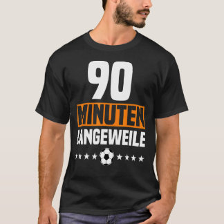 Camiseta Alemania 90 minutos de aburrimiento anti hincha de