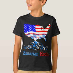 Camiseta Alemania Americana Baviera Roots
