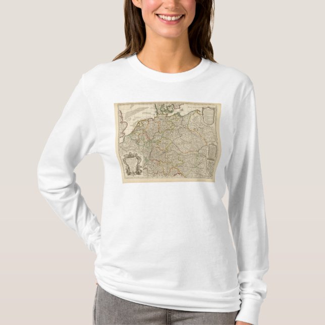 Camiseta Alemania, Austria, Europa (Anverso)