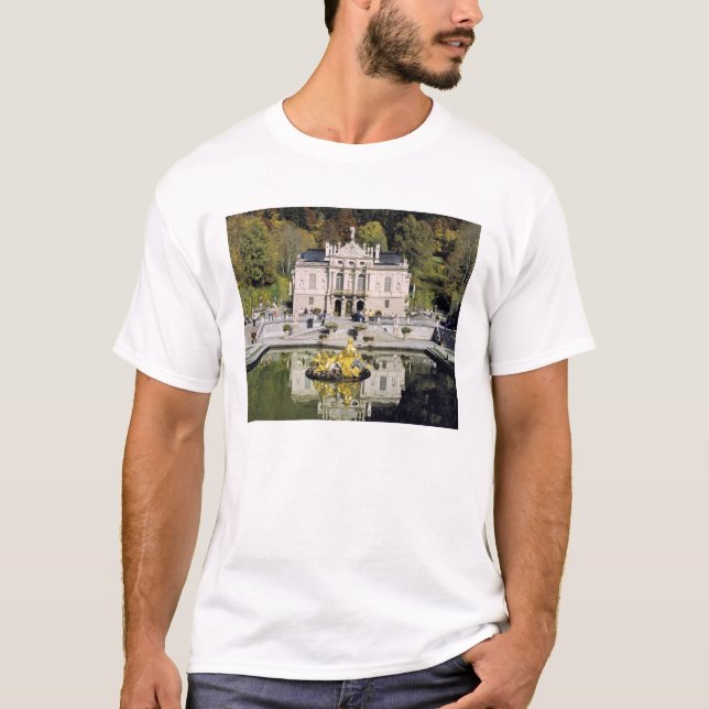 Camiseta Alemania, Baviera, Castillo Linderhof. Linderhof (Anverso)