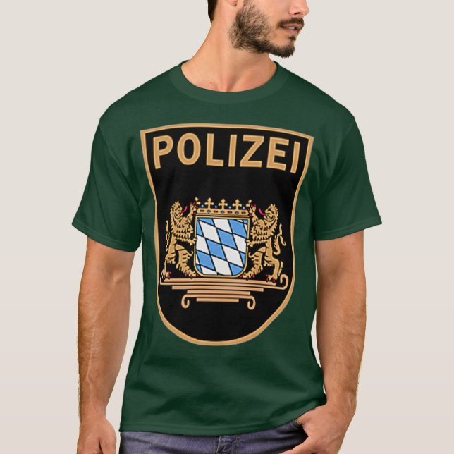 Camiseta Alemania Bundespolizei policía de Munich (Anverso)