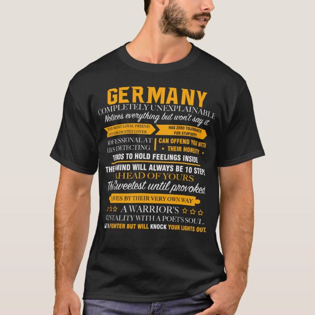 Camiseta ALEMANIA completamente inexplicable (Anverso)