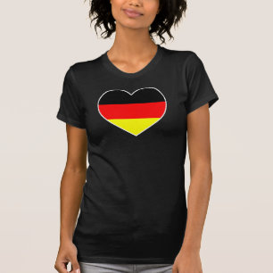 Camiseta Alemania corazón fútbol Shirt “Germany "