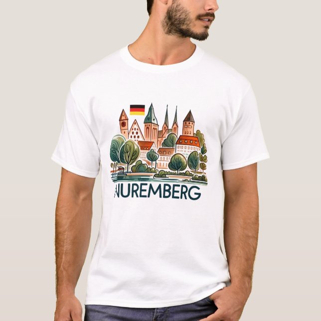 Camiseta Alemania de Nuremberg (Anverso)