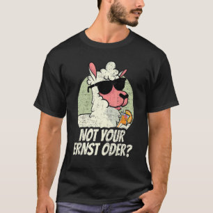 Camiseta Alemania Deutsch DT German no tu Ernst Oder Llam