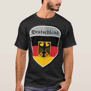 Camiseta Alemania Deutschland German Deutsch Shield Flag 0