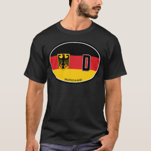 Camiseta Alemania Deutschland German Deutsch Vehicular Id F