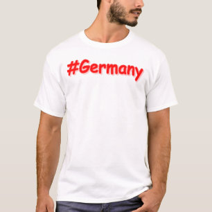 Camiseta "Alemania", diseño elegante. ¡Hazte con una en Zaz