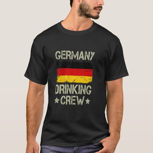 Camiseta Alemania Equipo de Bebidas Bandera Alemana Diverti (Anverso)