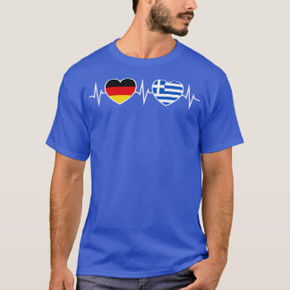 Camiseta Alemania Grecia Dos Corazones