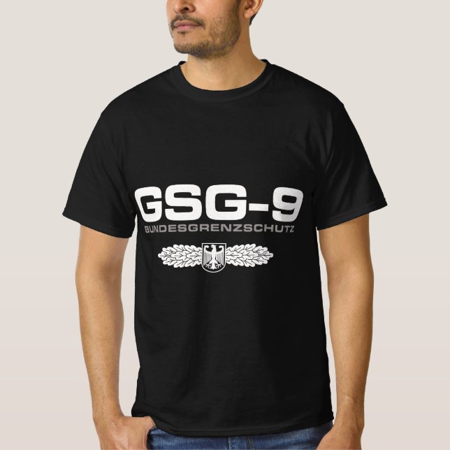 Camiseta Alemania GSG 9 Fuerzas de Policía Especiales (Anverso)