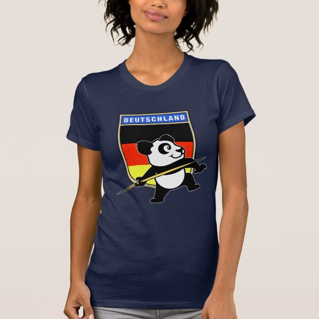 Camiseta Alemania Javelin Panda (Anverso)