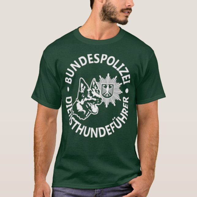 Camiseta Alemania K9 Bundespolizei (Anverso)