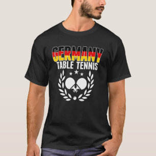 Camiseta Alemania Mesa de ping pong Suceso del equipo alemá