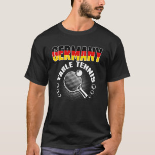 Camiseta Alemania Mesa Tennis Support German Ping Pong