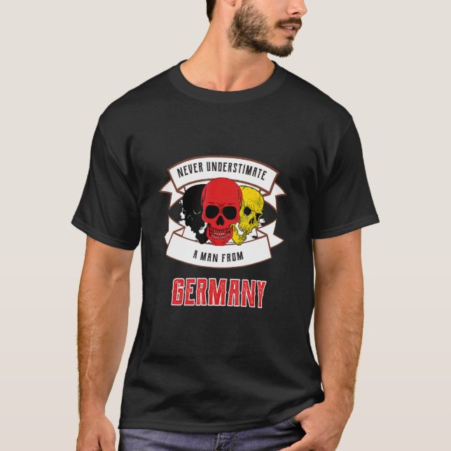 Camiseta Alemania nunca subestima (Anverso)