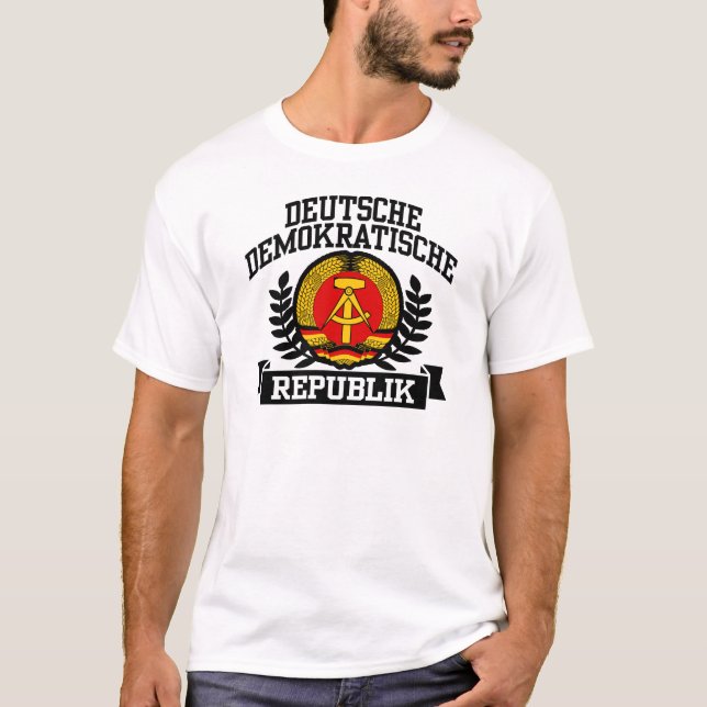 Camiseta Alemania Oriental (Anverso)