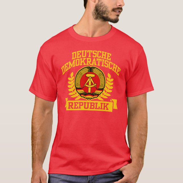 Camiseta Alemania Oriental (Anverso)