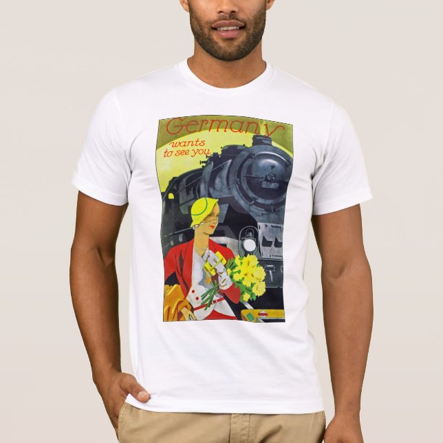 Camiseta Alemania quiere verte (Anverso)