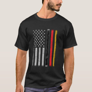 Camiseta Alemania raíz Americana crece Alemania Estados Uni