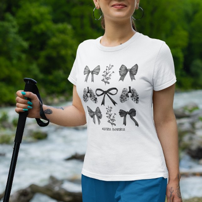 Camiseta Alergia a B&W de Coquette Asthma Awareness (Subido por el creador)