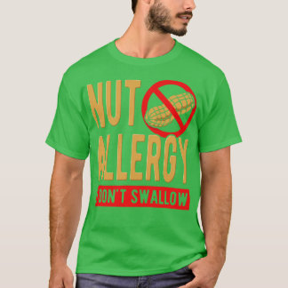 Camiseta Alergia a las nueces que no trague