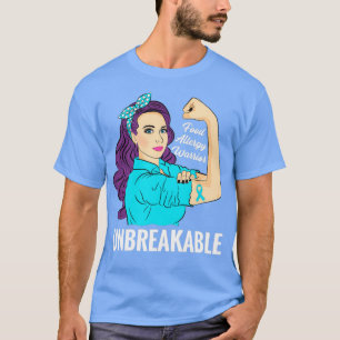 Camiseta Alergia Alimentaria Conciencia Alérgica Guerrero A