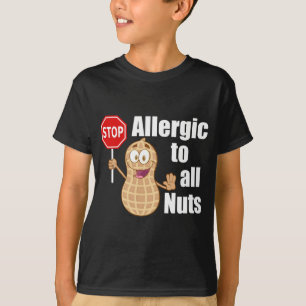 Camiseta Alergia de las nueces