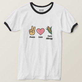 Camiseta Alergia de los hombres por la paz