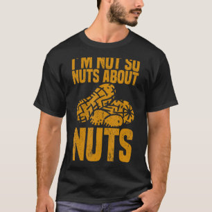Camiseta Alergia del cacahuete Alergia de las nueces Peanut