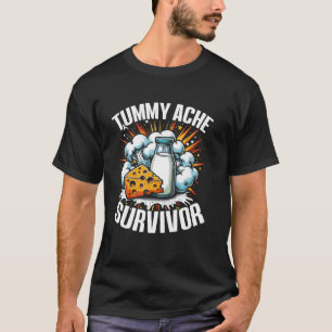 Camiseta Alergia del queso lácteo intolerante de la lactosa