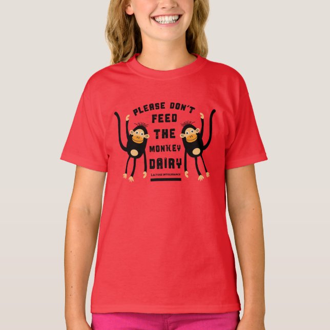 Camiseta Alergias de la leche - Síndrome de Enterocolitis - (Anverso)