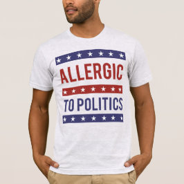 Camiseta Alérgico a la política