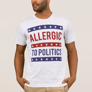 Camiseta Alérgico a la política