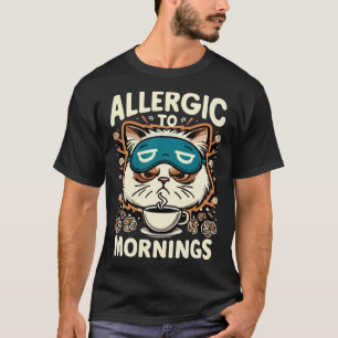 CAMISETA ALÉRGICO A LAS MAÑANAS