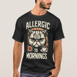 CAMISETA ALÉRGICO A LAS MAÑANAS