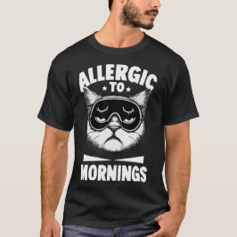CAMISETA ALÉRGICO A LAS MAÑANAS