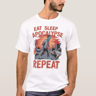 Camiseta Alerta de brote de Zombie - Diseño de Horror de Ha