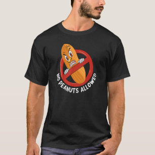 Camiseta Alerta de sensibilización sobre la alergia aliment