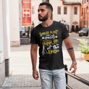 Camiseta Alerta de spoiler - Cineasta divertida