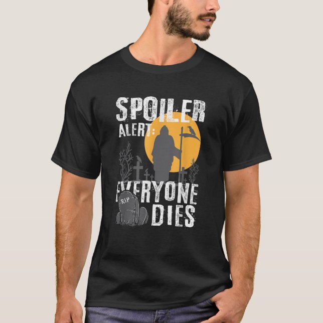 Camiseta Alerta de spoiler: Todos mueren por el invierno gó (Anverso)