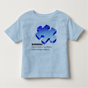 Camiseta alerta del autismo
