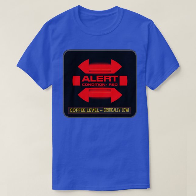Camiseta alerta roja (Diseño del anverso)