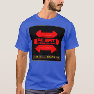 Camiseta alerta roja
