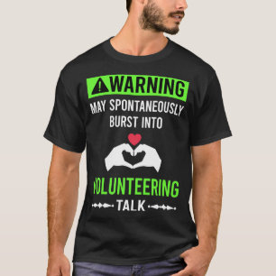 Camiseta Alerta Verde Voluntariado Voluntario