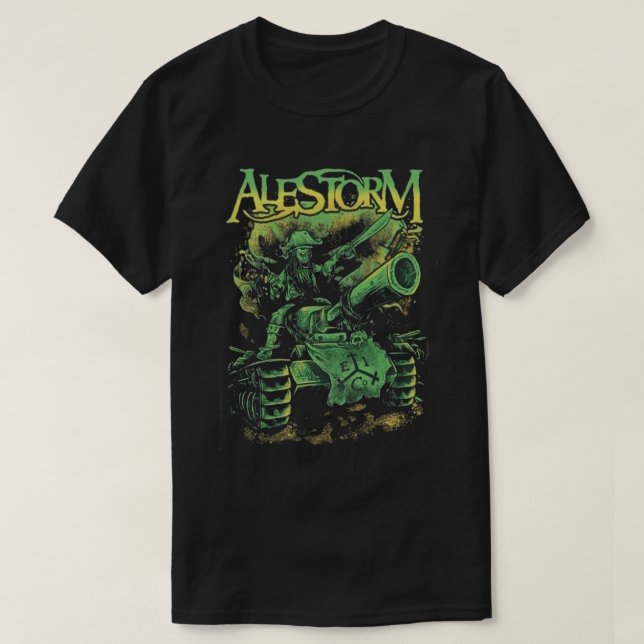 Camiseta Alestorm Nuevo Logotipo Alestorm (Diseño del anverso)