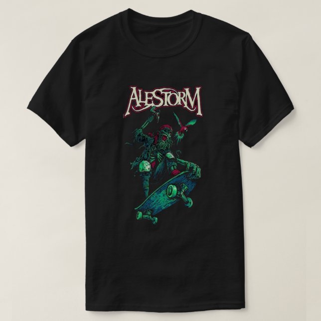 Camiseta Alestorm Nuevo Logotipo Alestorm (Diseño del anverso)