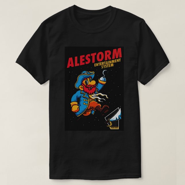 Camiseta Alestorm Seller (Diseño del anverso)