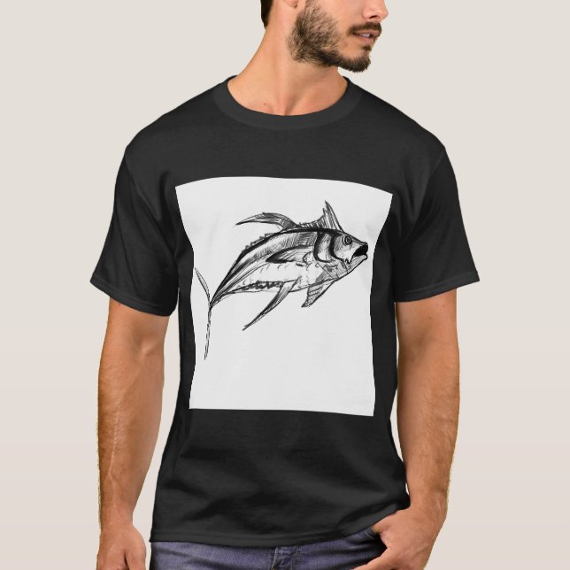 Camiseta Aleta amarilla (Anverso)